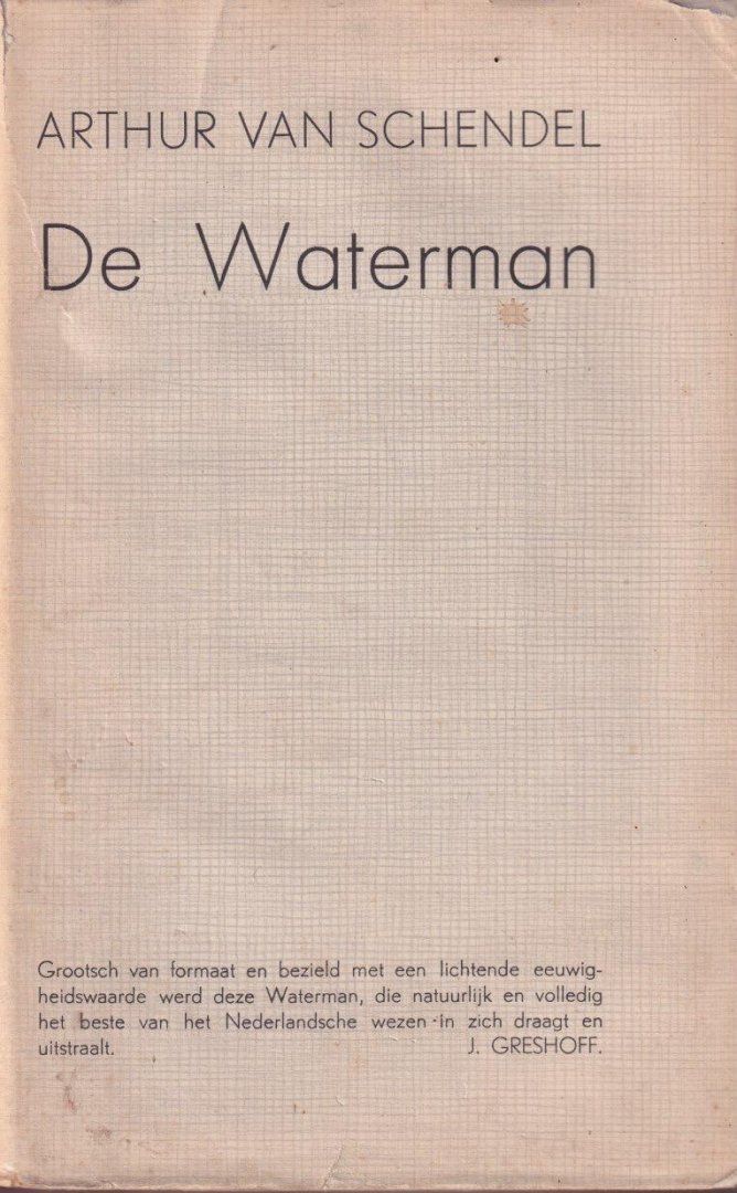 Schendel, Arthur van - De waterman
