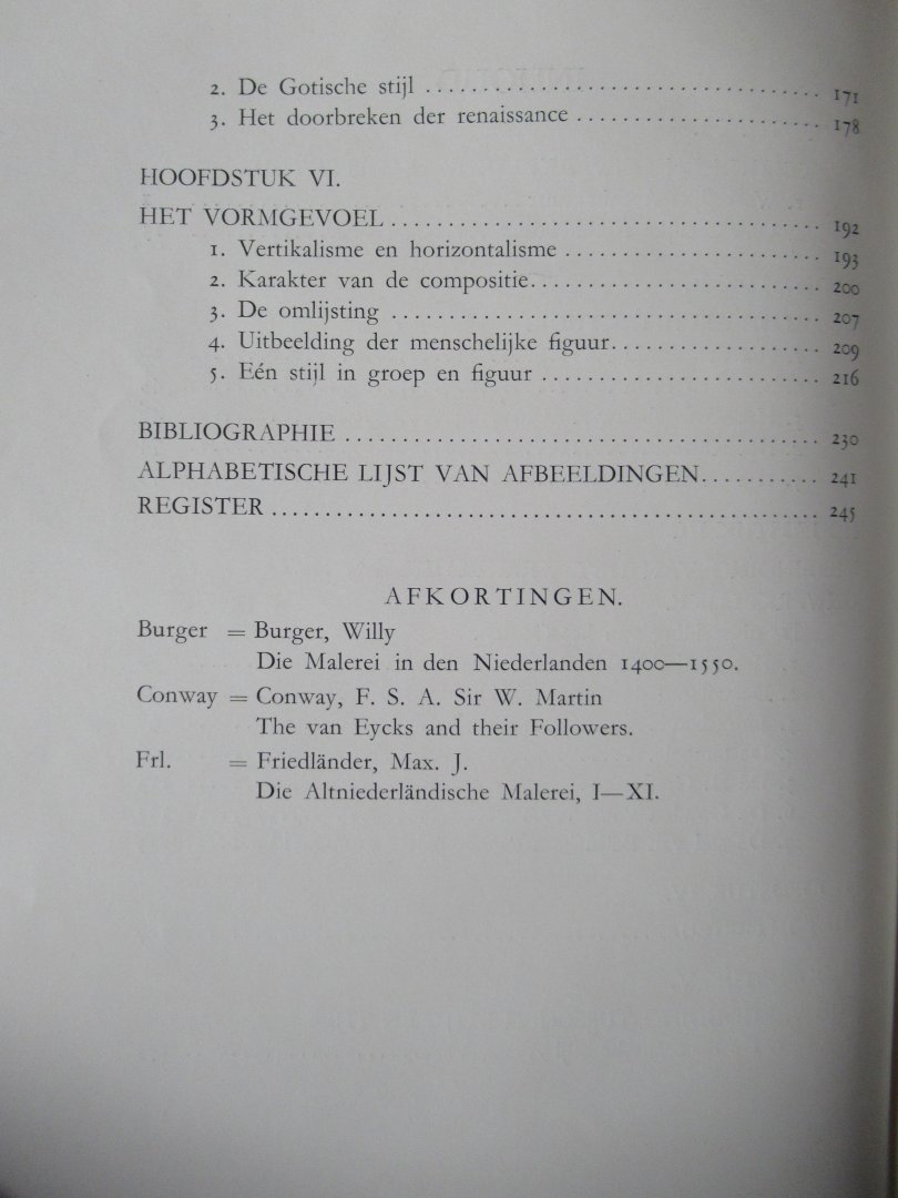Jong, Jan de Dr. - Architektuur bij de Nederlandsche schilders voor de Hervorming