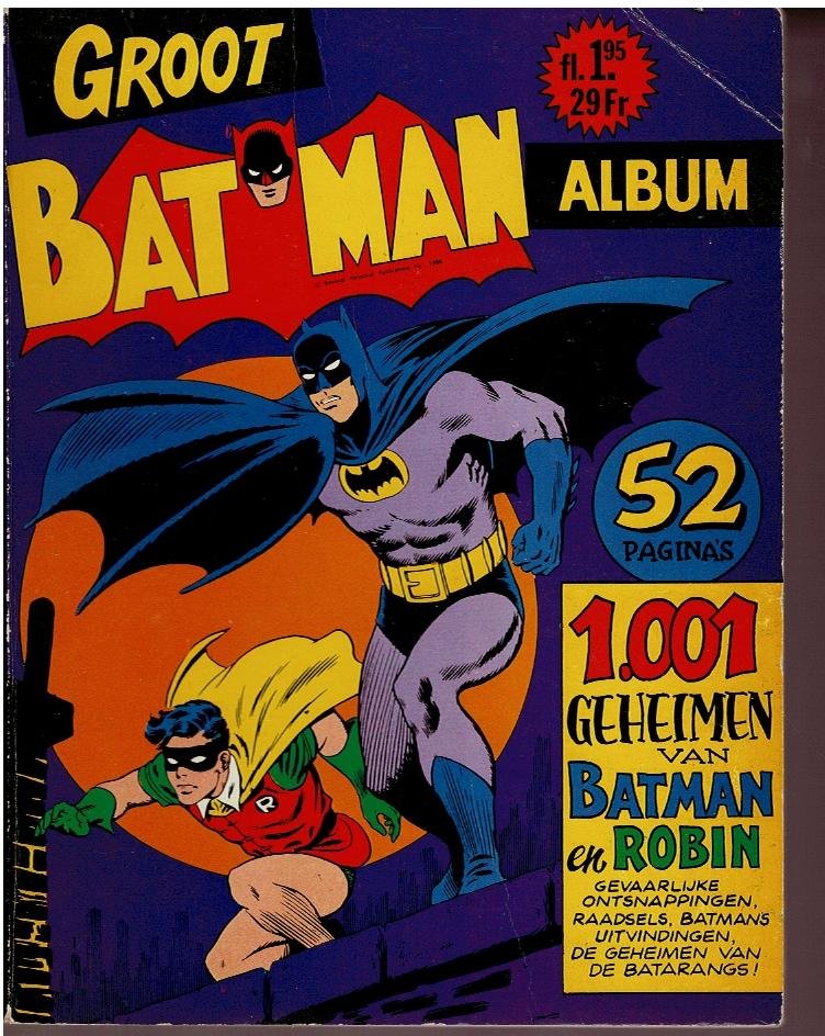  - groot Batman album 1001 geheimen van Batman&Robin