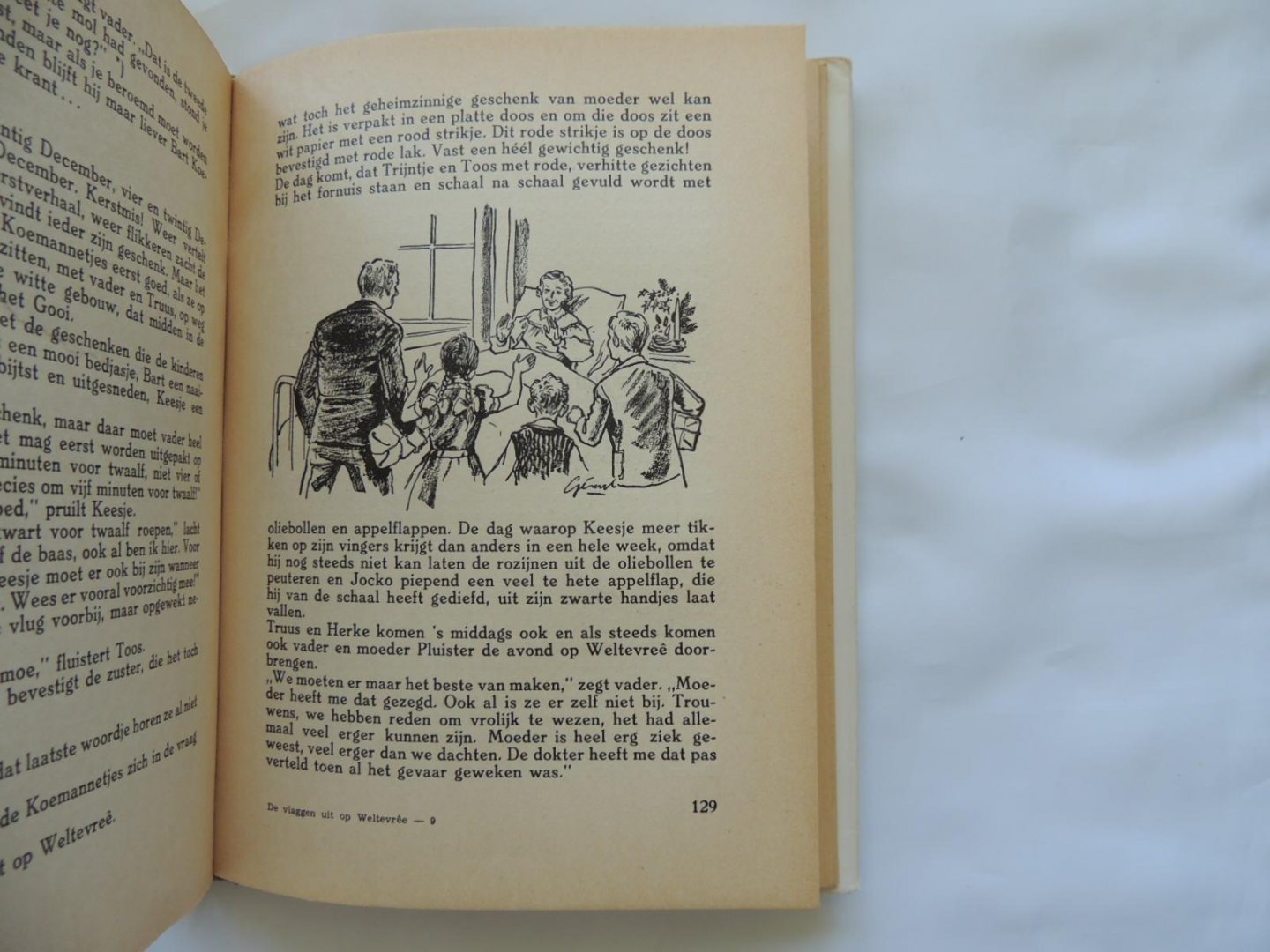 Nierop, Pieter (ps. van F.P. Groot) - De vlaggen uit op Weltevree