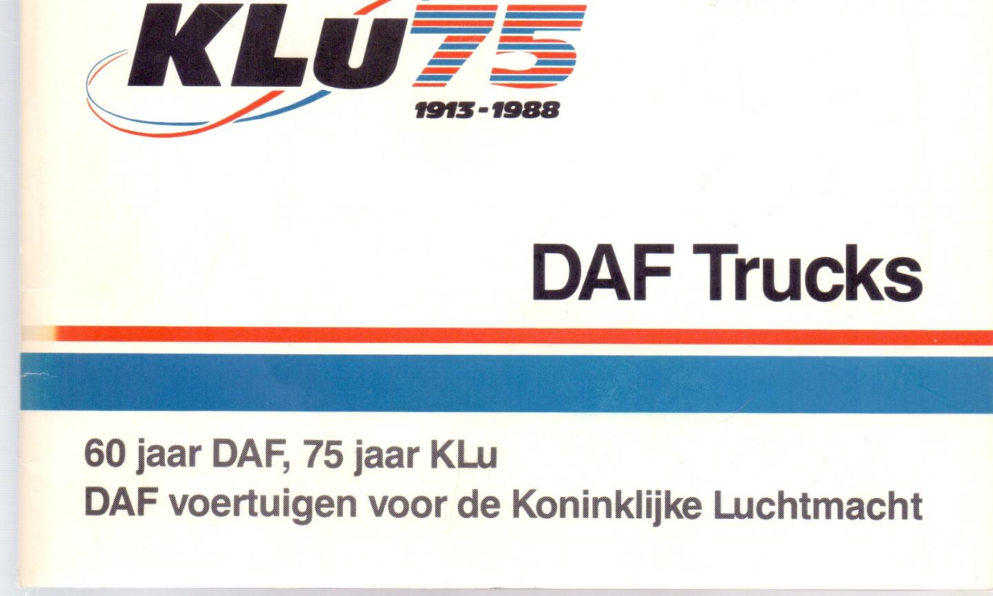 Mutsaerts J P (ds1373A) - KLU75 1913-1988 60 jaar DAF, 75 jaar KLu