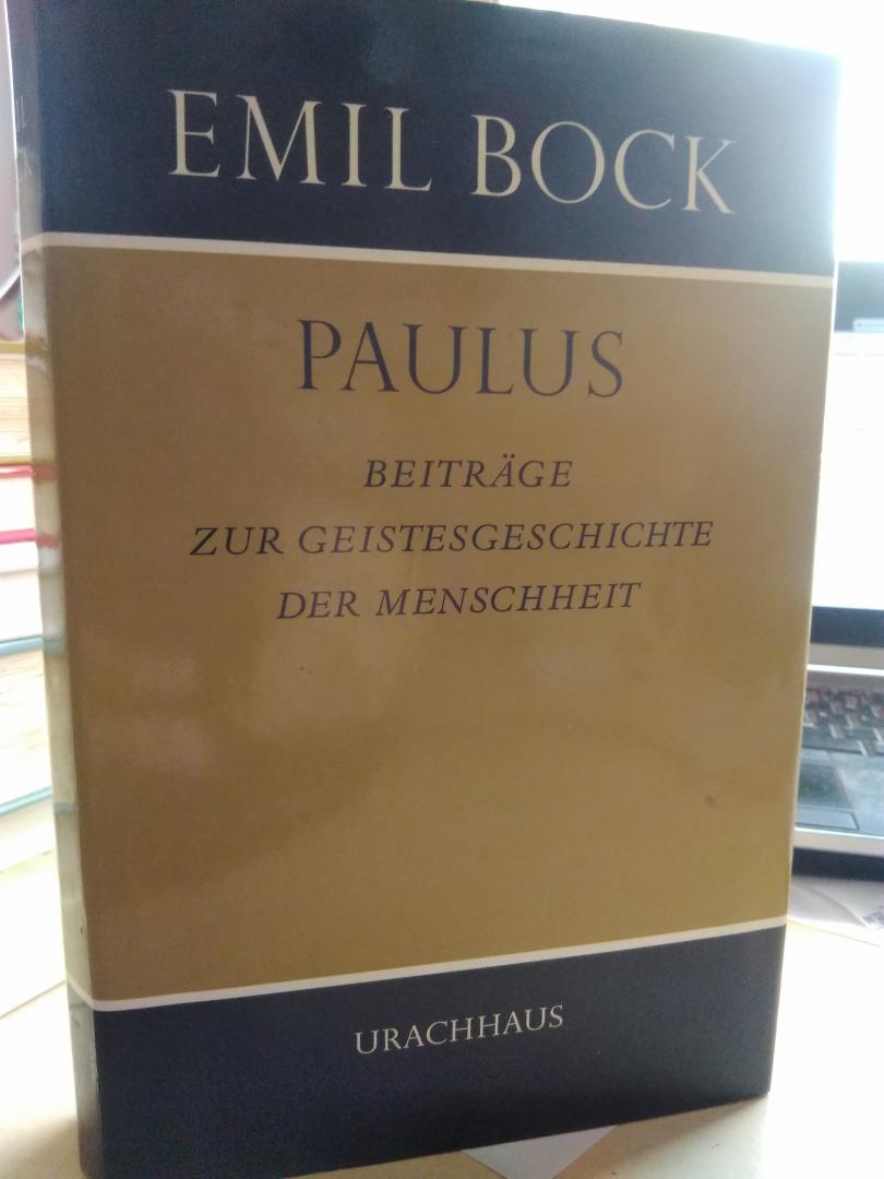 Bock Emil - Paulus beitrage zur geistesgeschichte der menschheit
