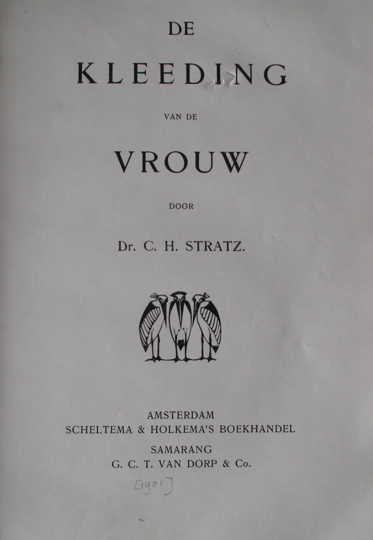 Stratz, C.H. - De Kleeding van de Vrouw