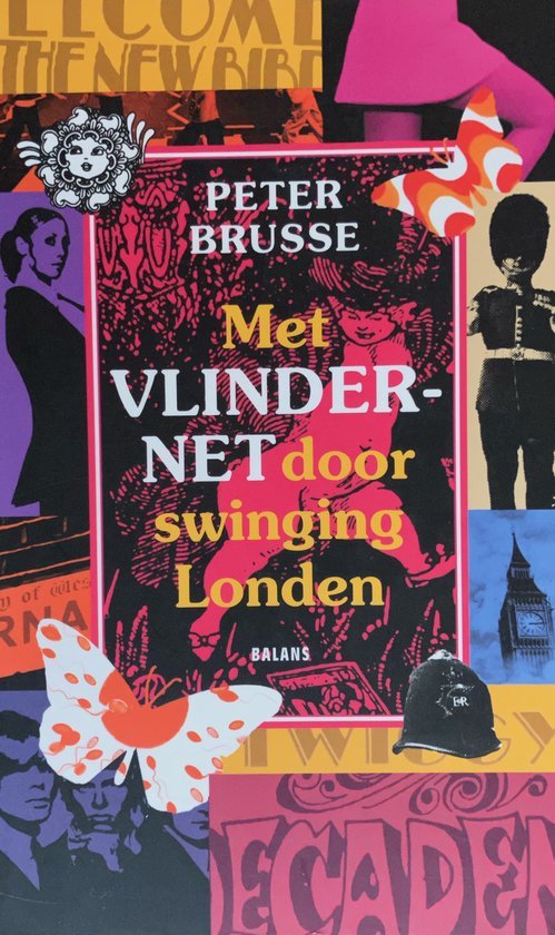Met vlindernet door swinging Londen