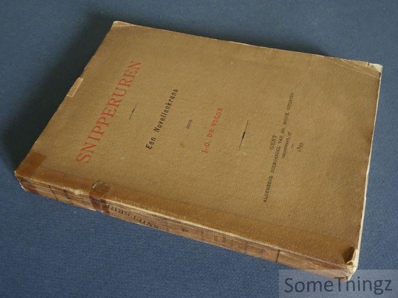 de Vigne, J.-O. - Snipperuren: een novellenkrans. [Met opdracht.]