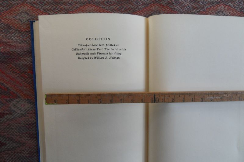 Anderson, Maxwell. - Notes on a dream. [ Beperkte oplage van 750 ex. ].