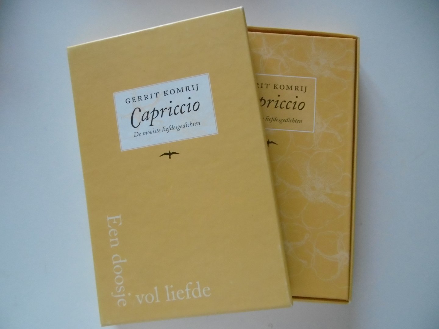 Komrij, Gerrit - Capriccio, De mooiste liefdesgedichten, gesigneerd