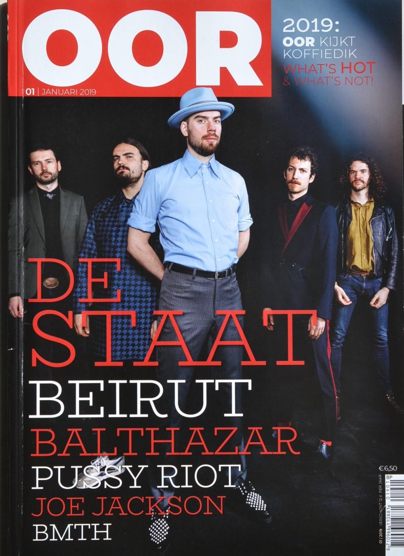 OOR - OOR 2019 - nr.01 januari - cover De Staat