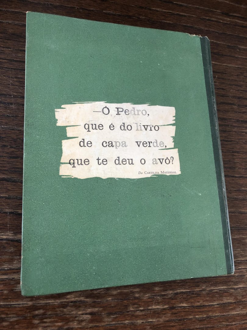 João de deus Ramos, Jaime Lopes Dias - O livro de capa verde