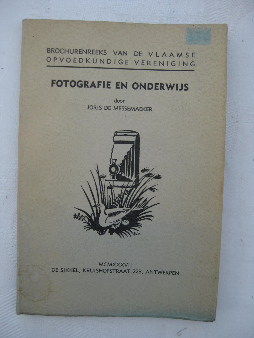 Messemaeker, Joris de - Fotografie en onderwijs.