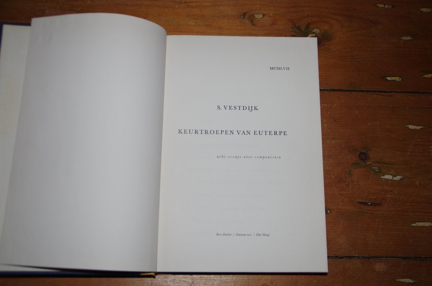 S.Vestdijk - Keurtroepen van Euterpe