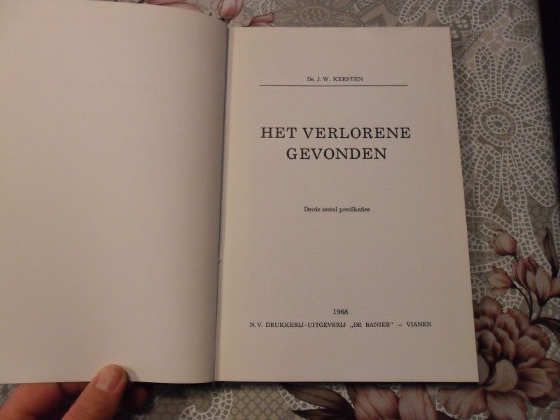 Kersten J.W. - Het verlorene gevonden