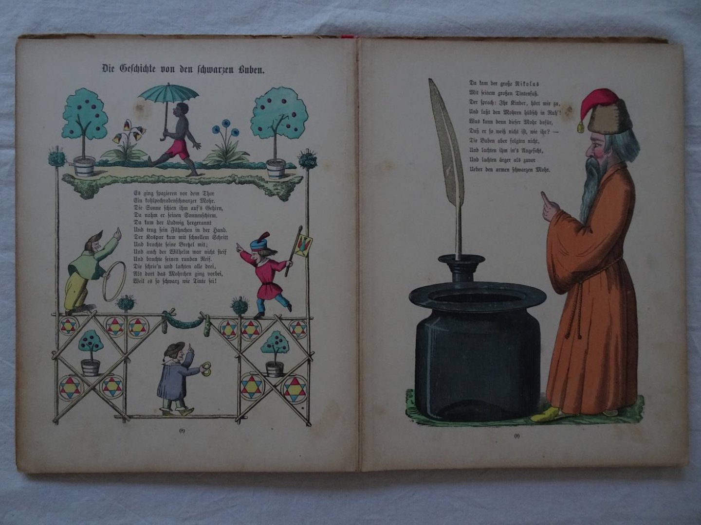 Hoffmann, Heinrich. - Der Struwwelpeter oder lustige Geschichten und drollige Bilder für Kinder von 3-6 Jahren.