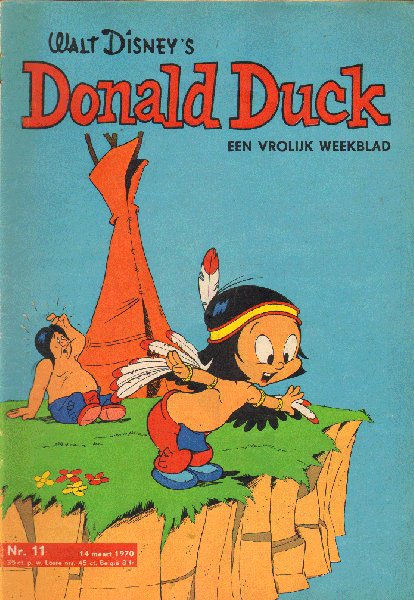 Disney, Walt - Donald Duck 1970 nr. 11, 14 maart, Een Vrolijk Weekblad, goede staat