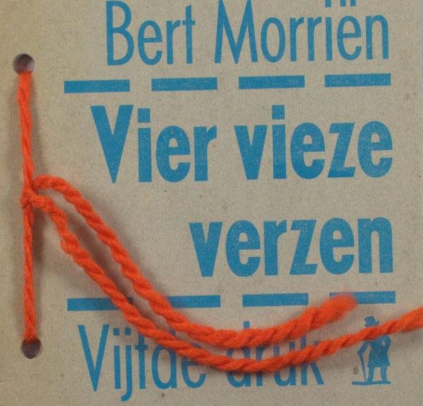 Morriën, Bert. - Vier vieze verzen.