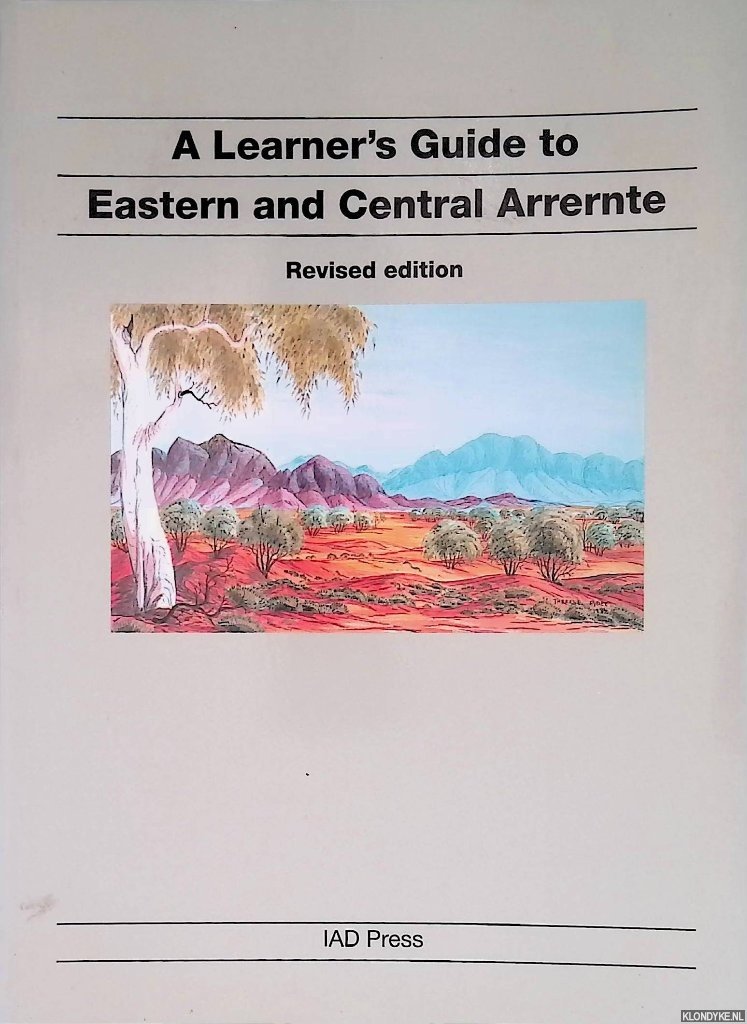 Green, Jenny - A Learner's Guide to Eastern and Central Arrente - Revised Edition