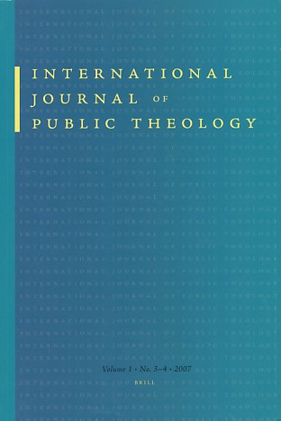Kim, Sebastian (ed.) - International journal of public theology. Volume 1 No 3-4 2007