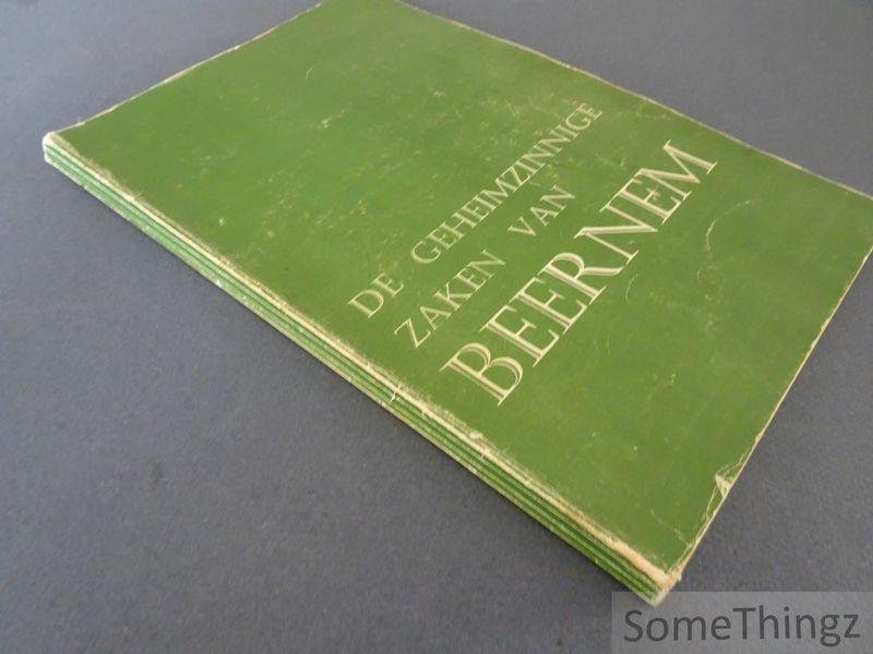 A. Ryserhove. - De geheimzinnige zaken van Beernem.