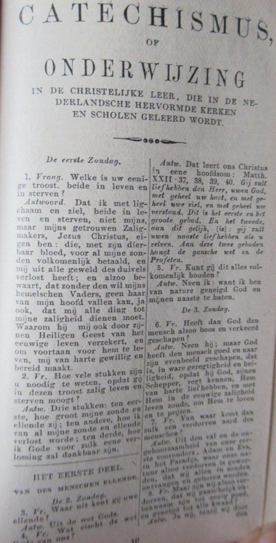  - Het Nieuwe Testament of alle boeken des nieuwen verbonds Onzes Heeren Jezus Christus, Psalmen en Evangelische gezangen, Catechismus