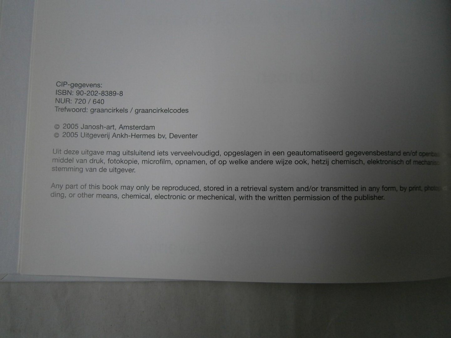 Janosh - De kunst van graancirkelcodes beleven