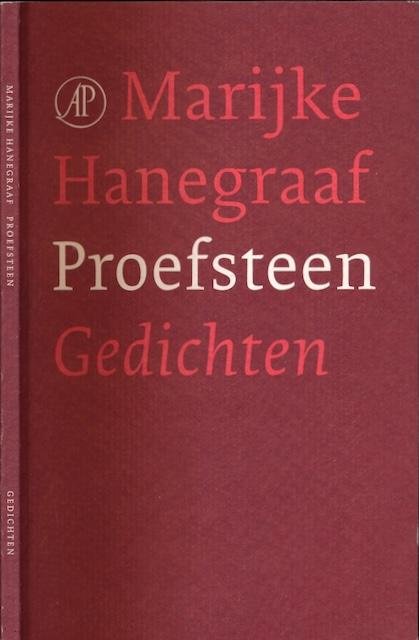 Hanegraaf, Marijke. - Proefsteen: Gedichten.
