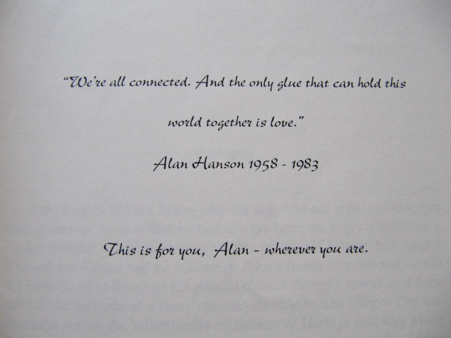 Ben Hanson - Dimensions - a spiritual adventure of epic proportions