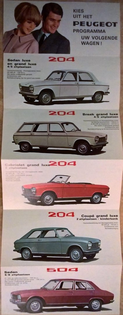 Anoniem - Peugeot 204 - 404 -504