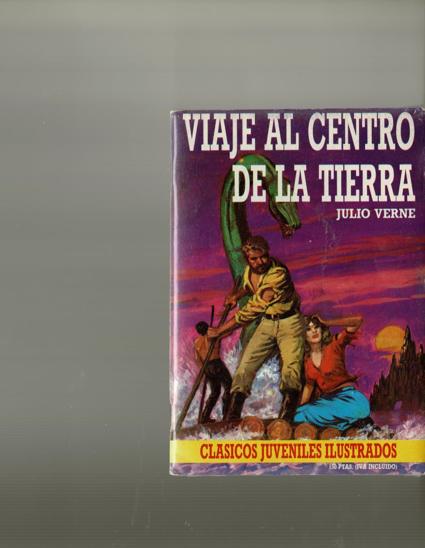 julio verne - clasicos juventiles illustrados viaje al centro de la terra