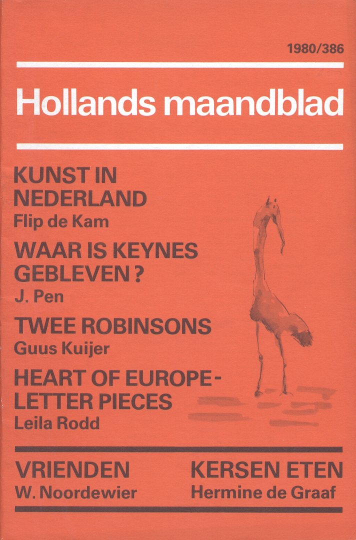 Redacteur K.L.Poll - Hollands maandblad (22 edities uit 1980, 1981 en 1982: zie extra)
