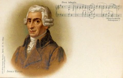 Haydn, Joseph: - [Postkarte]
