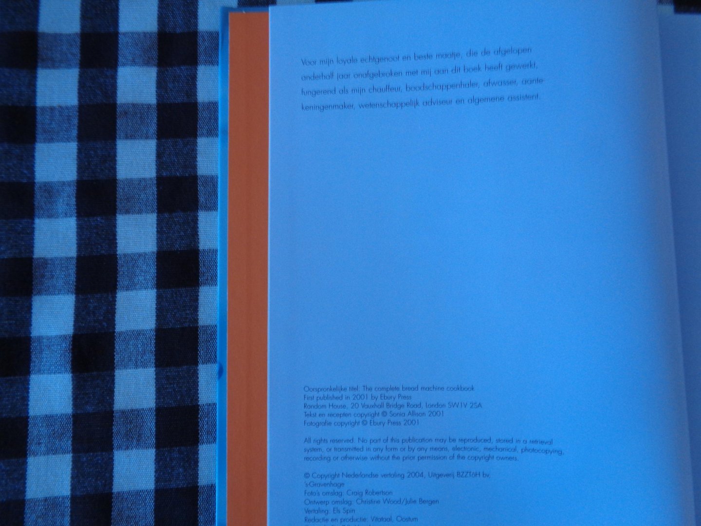 sonia allison - Meer (dan) brood bakken met uw broodbakmachine