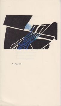 WAARSENBURG, Hans van de - Alvor. (Gedicht met een ingekleurde linosnede door Riët Amesz).