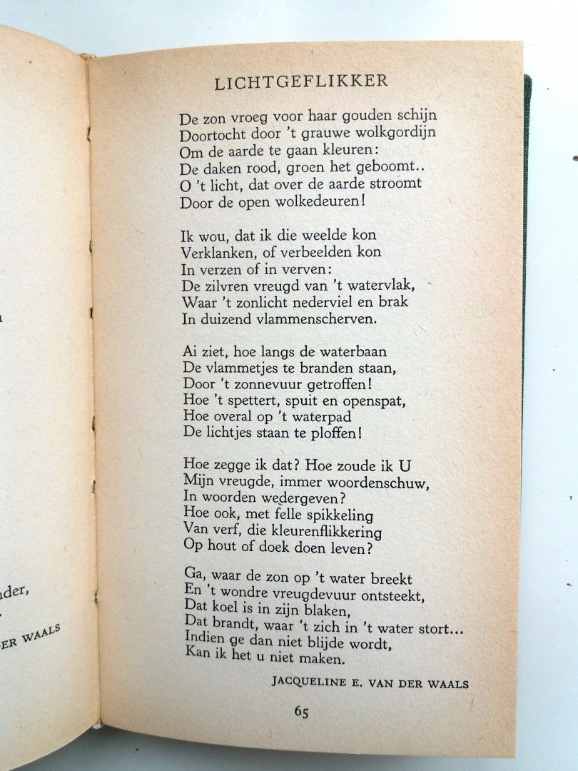 Nijland, Dr J. Aleida (Samenstelling) - Verzen (deel II)