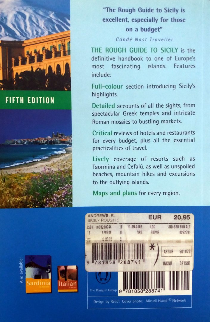 The Rough Guide - The Rough Guide - Sicily (ENGELSTALIG)
