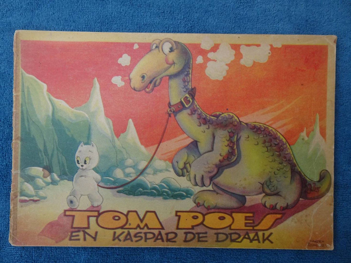 Toonder, Marten. - De avonturen van Tom Poes. Tom Poes en Kaspar de Draak. Serie 1, deel 6.