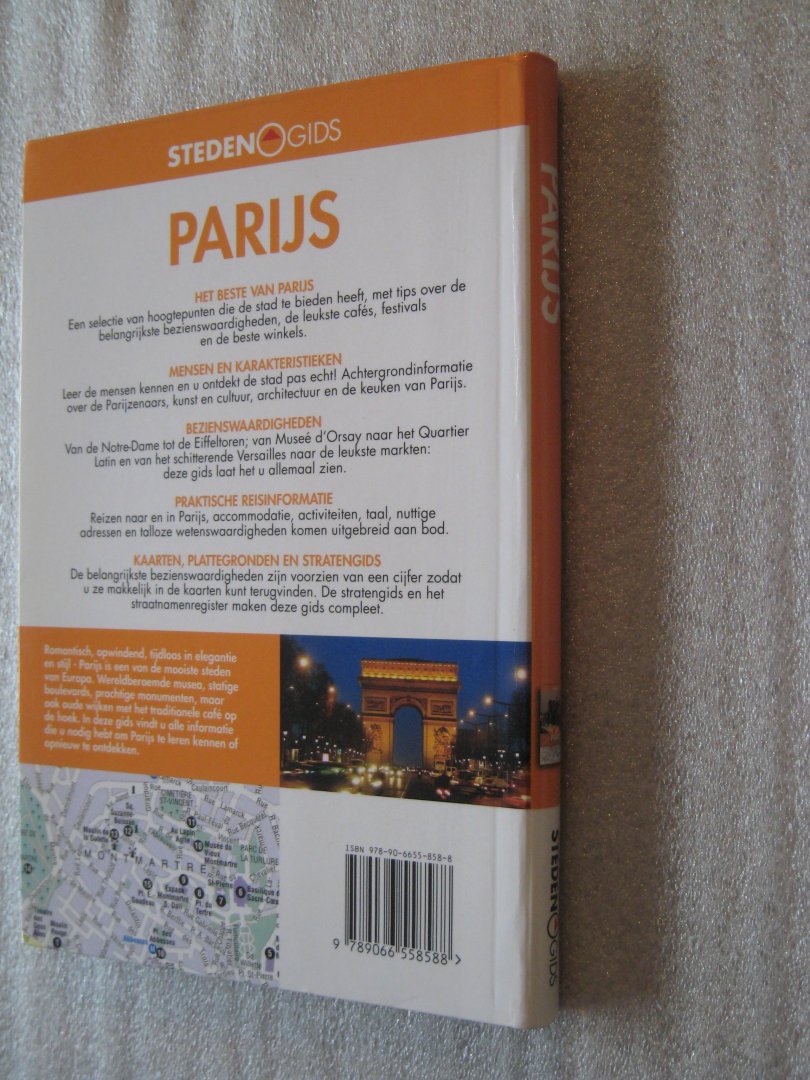 Zwart, Joost (Vert.) - Parijs / De mooiste wereldsteden / Stedengids