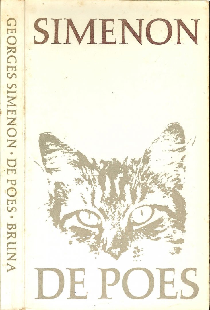 Simenon, Georges  en Vertaling Halbo C. Kool    .. Omslag Dick Bruna, - De Poes