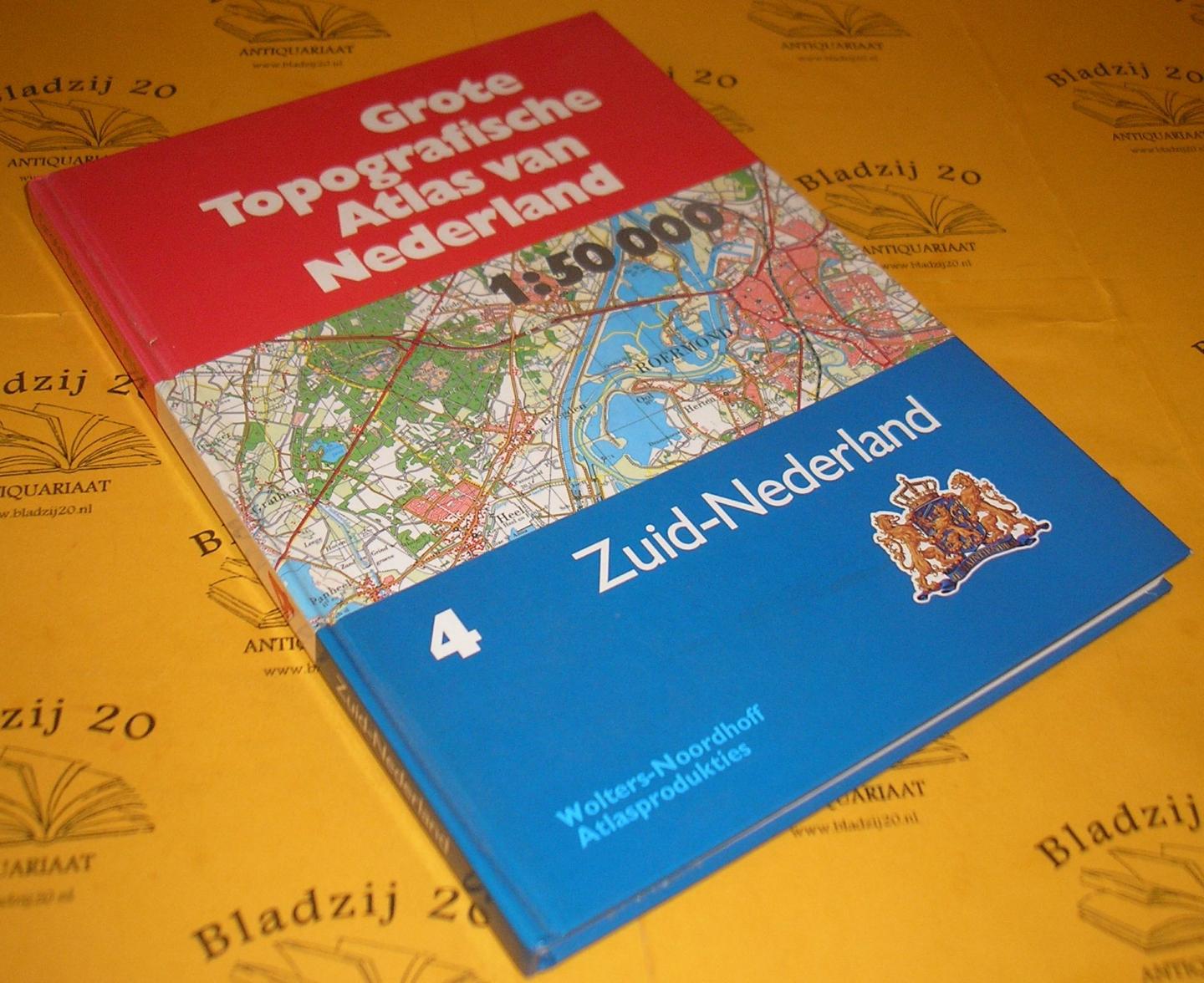 Geudeke, P.W. (tekst). - Grote Topografische Atlas van Nederland. 4. Zuid-Nederland.