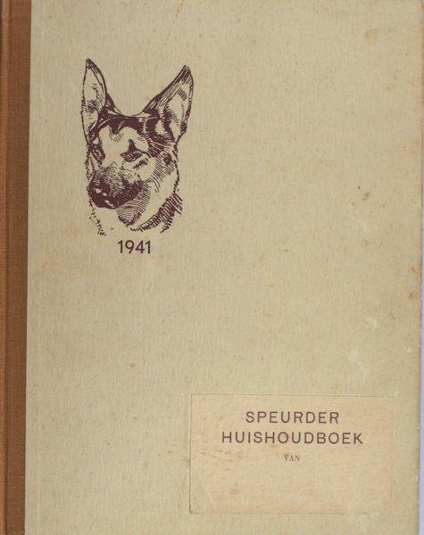  - Speurder huishoudboek 1941.