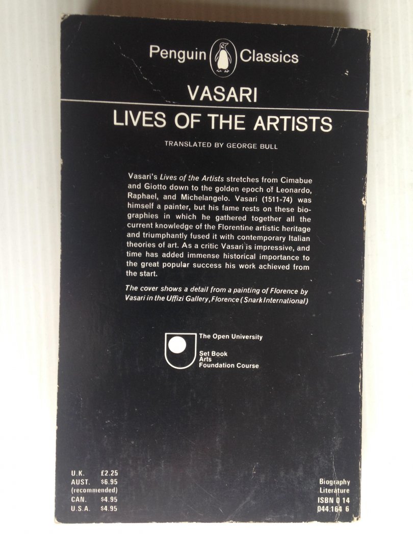Vasari - Lives of the artists