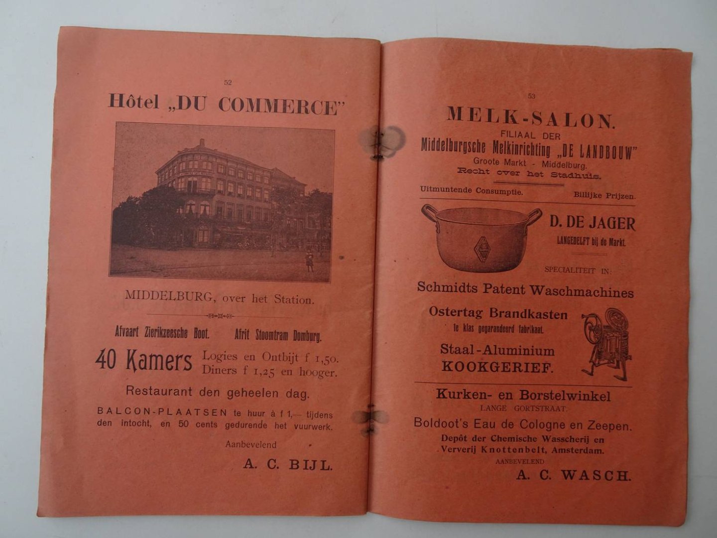 N.n.. - Officieele Feestwijzer voor Middelburg. Koninklijk Bezoek 1907.