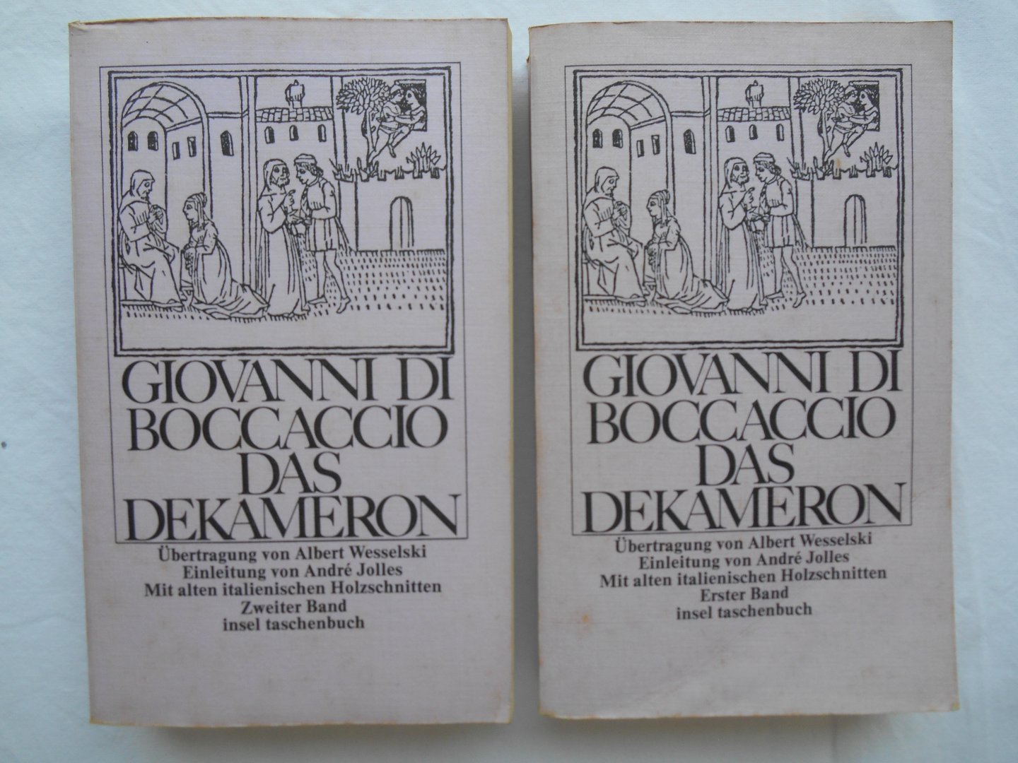 Boccaccio, Giovanni di - Das Dekameron - Erster und Zweiter Band