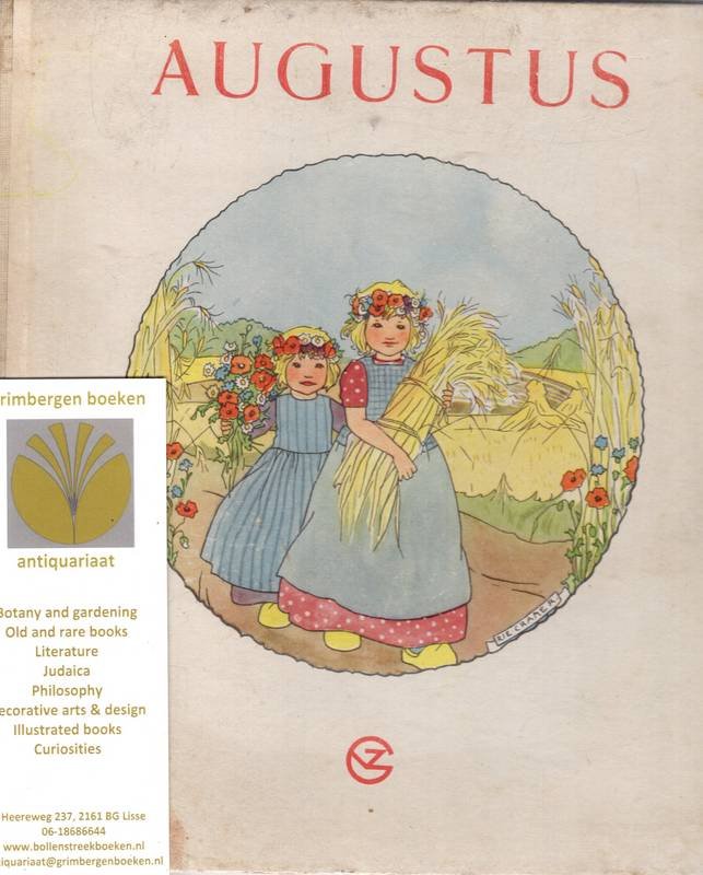 Cramer, Rie - Augustus, Oogstmaand. Tekeningen en versjes van Rie Cramer