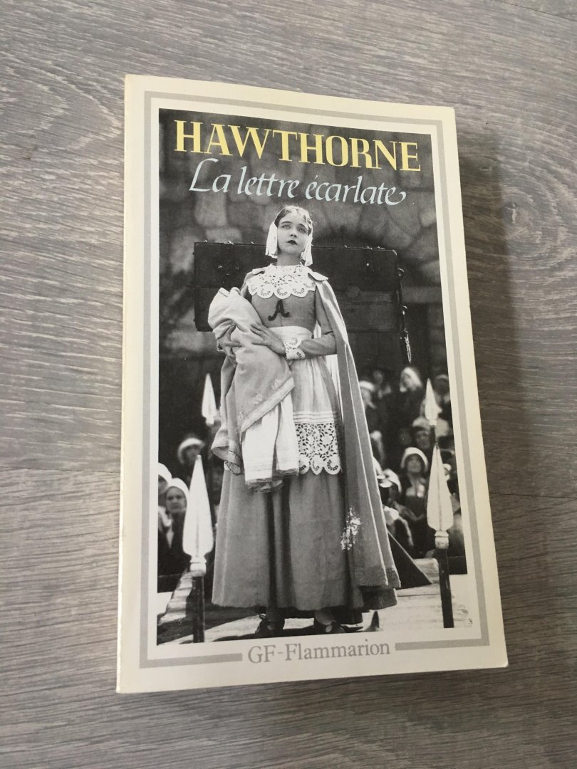 Hawthorne - La lettre écarlate