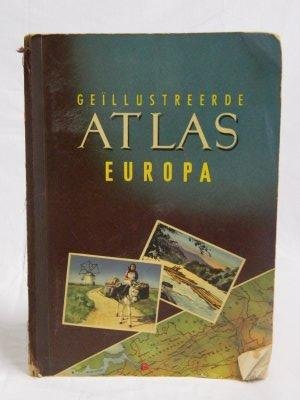 Bergh , J van de & Jurgens - Geïllustreerde atlas Europa - verzamelalbum