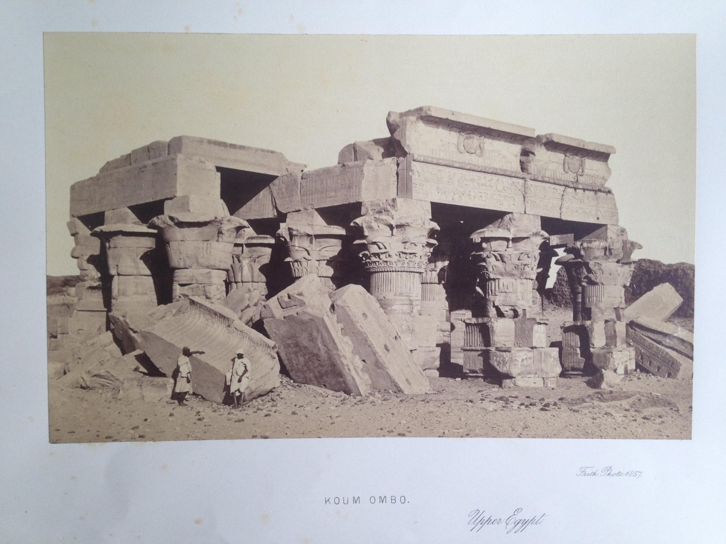 Frith, Francis - Koum Ombo, Upper Egypt, Series Egypt and Palestine