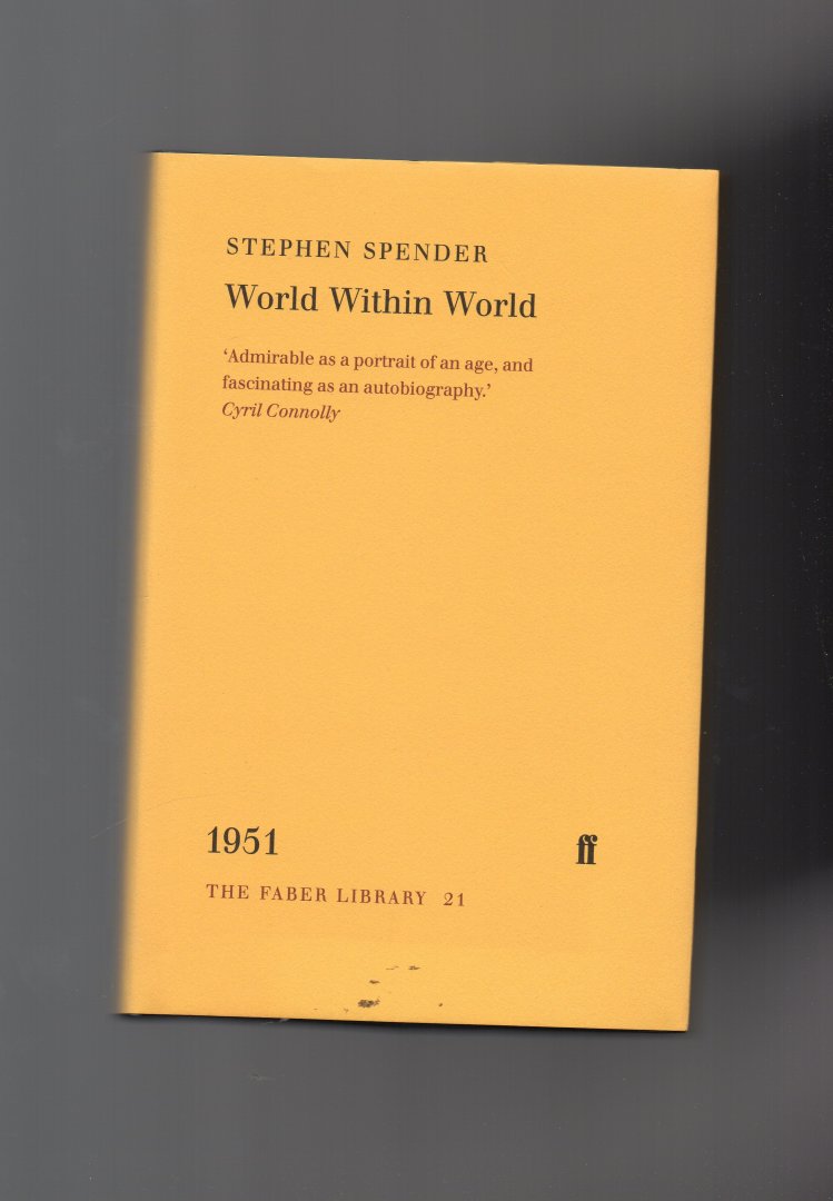 Spender Stephen - World Within World