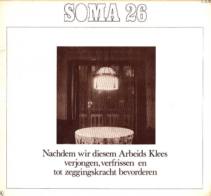 Red. - SOMA 26 literair magazine - sept / okt 1972