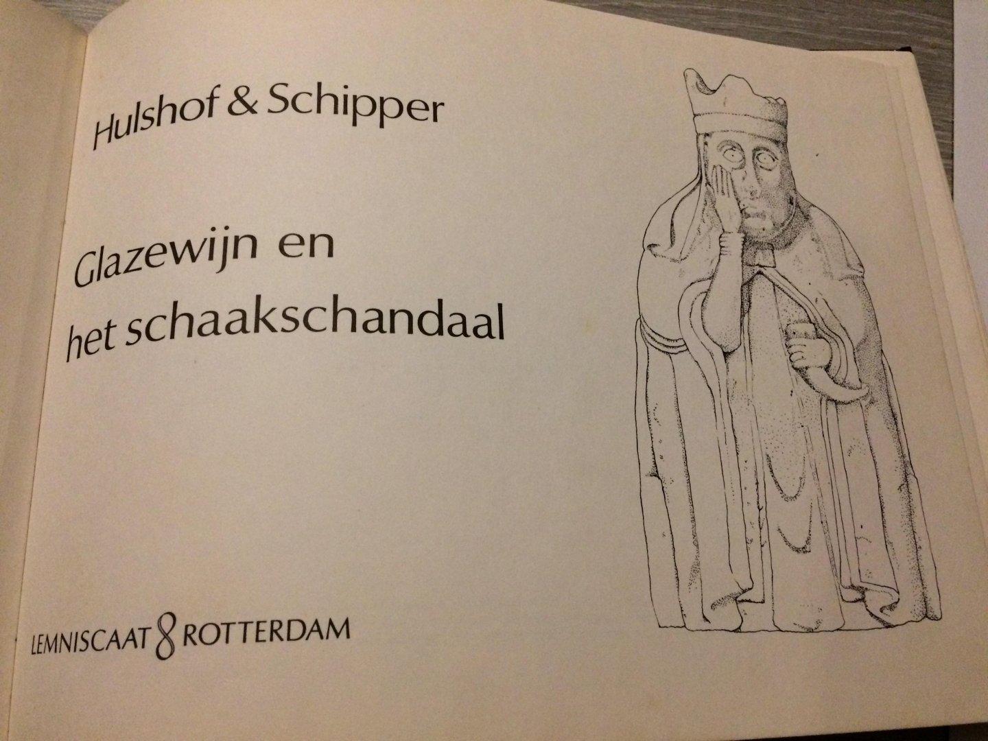 Hulshof - Glazewijn en het schaakschandaal / druk 1