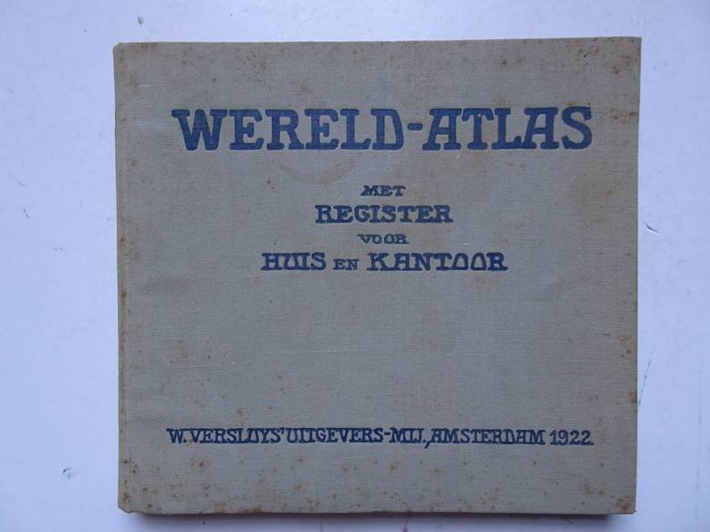 Freytag, G.. - Wereld Atlas voor Huis en Kantoor, met register.